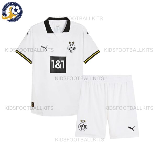 Dortmund Third Kids Football Kit 24/25