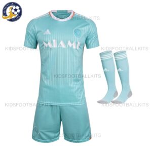 Inter Miami Third Kids Football Kit 2024/25