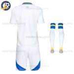 Leeds United Home 24 25 Kid Football Kit