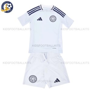 Leicester City Third Kids Football Kit 2024/25