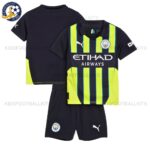 Manchester City Away Kids Football Kit 2024/25 (No Socks)