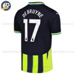 Manchester City De Bruyne 17 Away 24 25 Men Football Shirt
