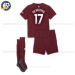 Manchester City De Bruyne 17 Third 24 25 Kid Football Kit