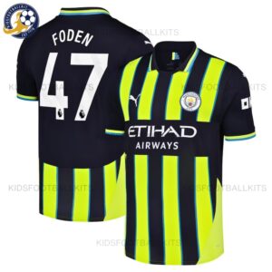 Man City FODEN 47 Away Men Football Shirt 24/25