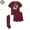 Manchester City Foden 47 Third 24/25 Kid Football Kit