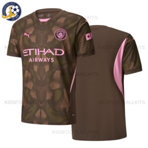 Man City Coffee Goalkeeper Men Football Shirt 24/25