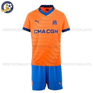 Marseille Third Kids Football Kit 24/25