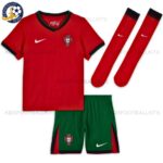 Portugal Home for Men and Kids Football Kit 2024 (With Socks)