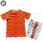 Retro Netherlands Home Kids Football Kit 1988