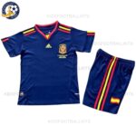 Retro Spain Away Kids Football Kit 2008 (No Socks)