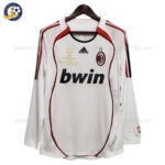 Retro AC Milan Away Men Football Shirt 2006/07 Long Sleeve