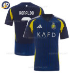 Al Nassr Away Men Football Shirt 2024/25 RONALDO 7 Printed