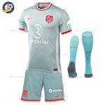 Atletico Madrid Away Kids Football Kit 2024/25 (With Socks)