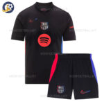 Barcelona Away Kids Football Kit 2024/25 (No Socks)