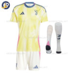 Juventus Away Junior Football Kit 2024/25 (With Socks)