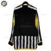 Juventus Home Men Shirt 23/24 Long Sleeve