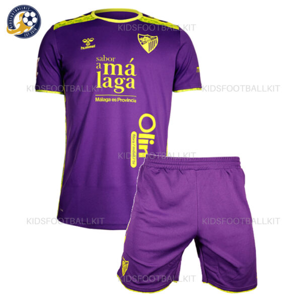 Malaga Away Kids Football Kit 2024/25