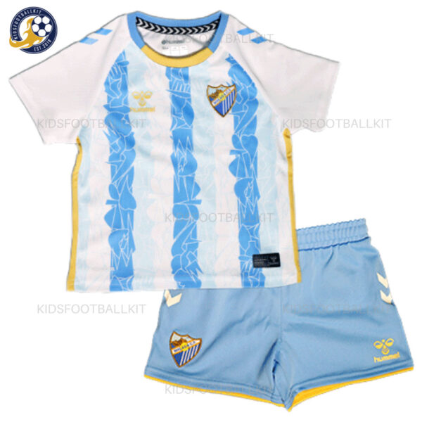 Malaga Home Kids Football Kit 2024/25