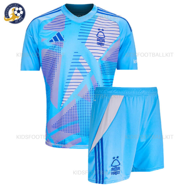 Nottingham Forest Goalkeeper Kids Football Kit 2024/25