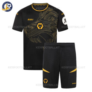 Wolves Away Kids Football Kit 2024/25