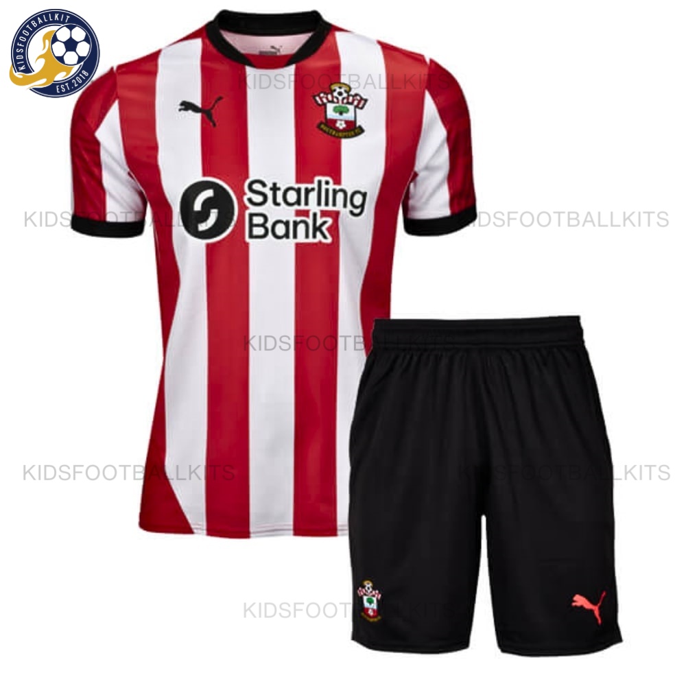 Southampton Home Kids Football Kit 2024/25 (No Socks)