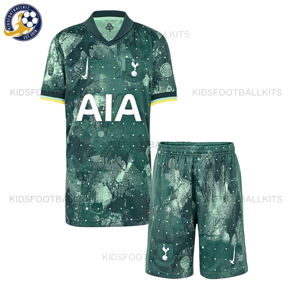 Tottenham Hotspur Third Kids Football Kit 2024/25 (No Socks)