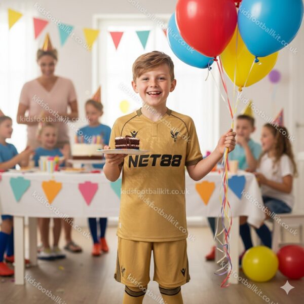 Crystal Palace Away Kids Football Kit 2025/26 - AI GEN