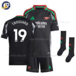 Arsenal TROSSARD 19 Away Kids Football Kit 2024/25 (WIth Socks)