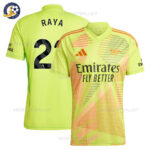 Arsenal Goalkeeper Men Football Shirt 2024/25 RAYA 22 Printed