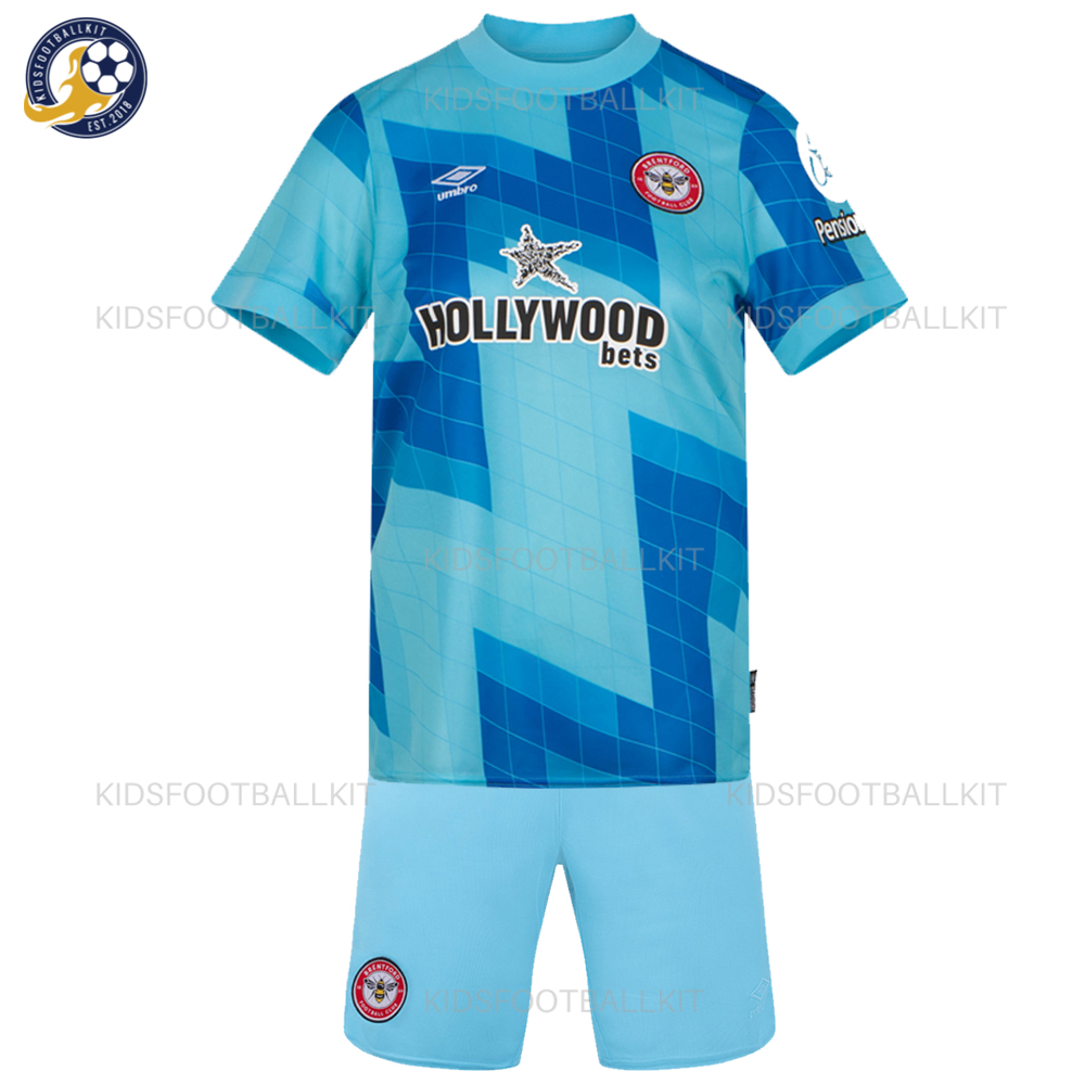 Brentford Goalkeeper Kids Football Kit 2024/25