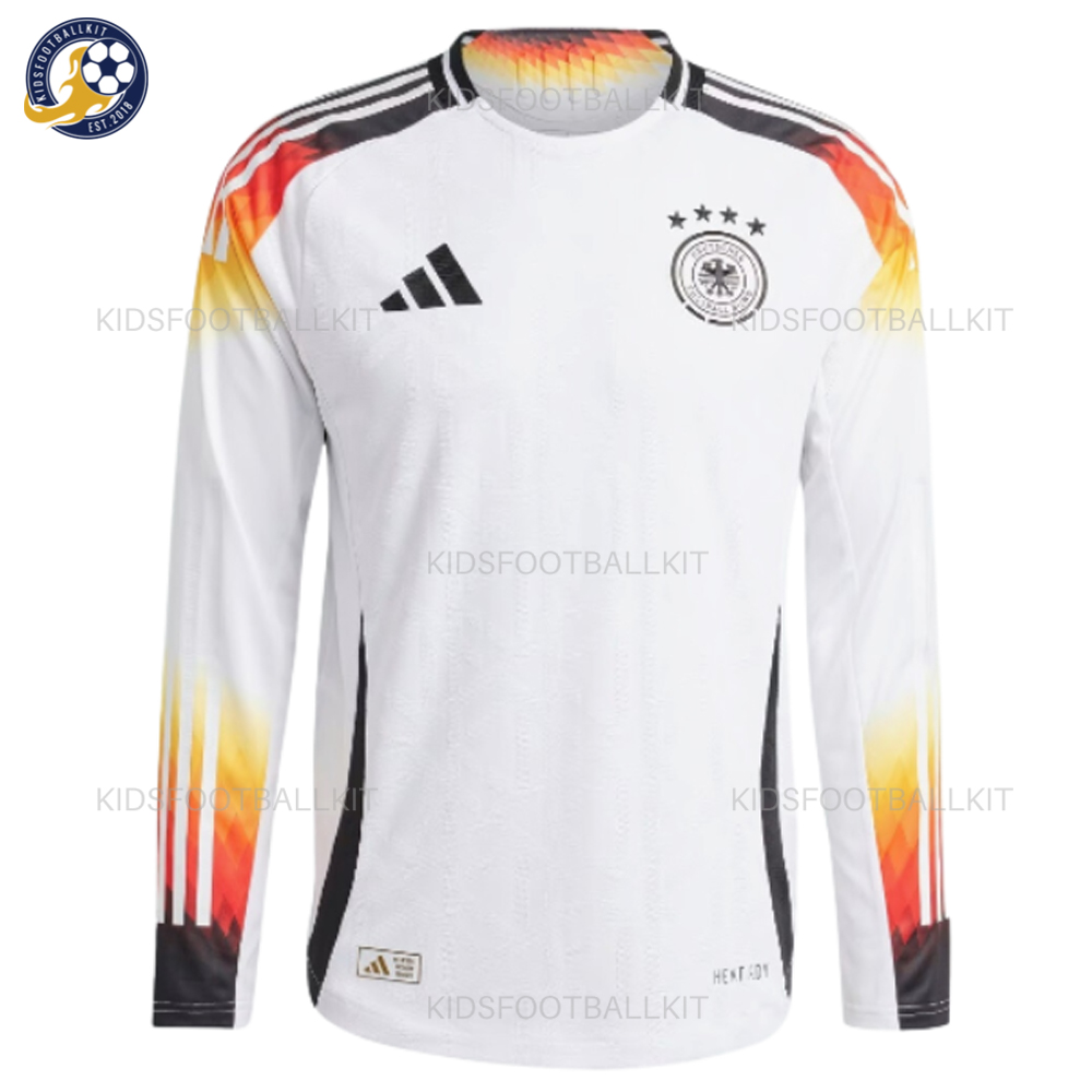 Germany Home Men Shirt 2024 Long Sleeve