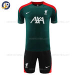 Liverpool Dark Green Training Adult Football Kit 2024/25 (No Socks)