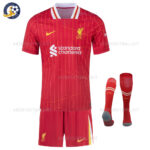 Liverpool Home Adult Football Kit 2024/25 (With Socks)