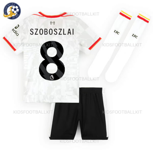 Liverpool Szoboszlai 8 Third Kids Kit 24/25