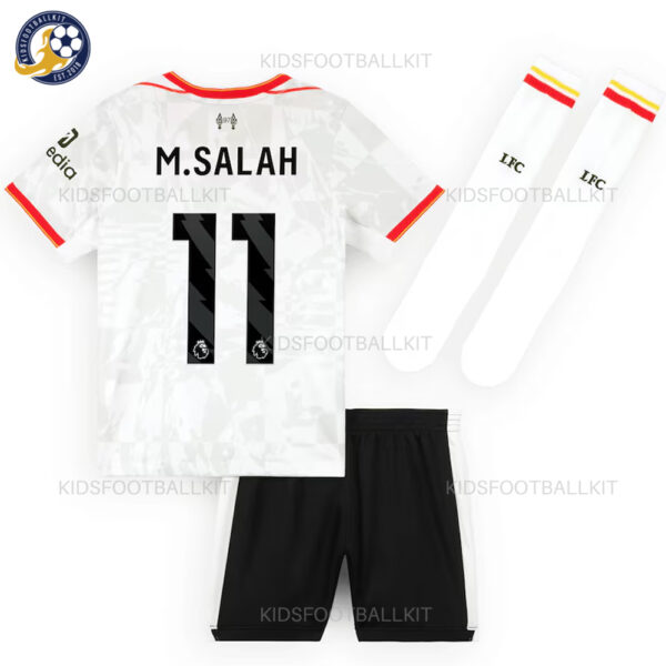 Liverpool M.Salah 11 Third Kids Football Kit 24/25