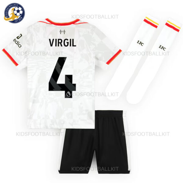 Liverpool VIRGIL 4 Third Kids Kit 24/25