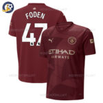 Manchester City FODEN 47 Third Men Football Shirt 2024/25