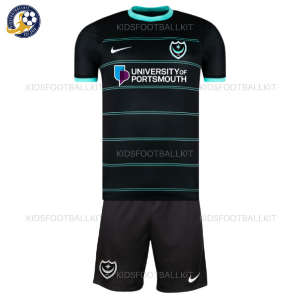 Portsmouth Home Kids Football Kit 2024/25