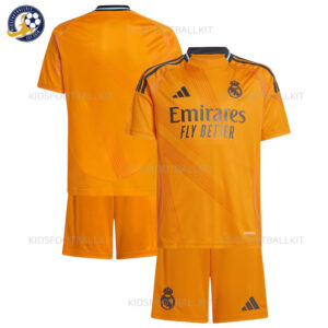 Real Madrid Away Kids Football Kit 2024/25