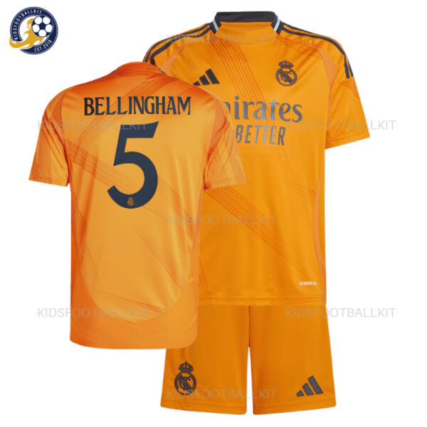 Real Madrid Away Kids Kit 2024/25 BELLINGHAM 5