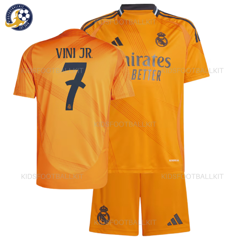 Real Madrid Away Kids Kit 2024/25 VINI JR. 7