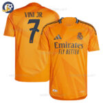 Real Madrid Away Men Football Shirt 2024/25 VINI JR. 7 Printed