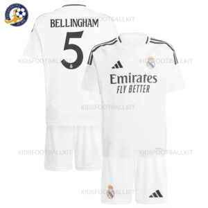 Real Madrid Home Kids Kit 2024/25 BELLINGHAM 5