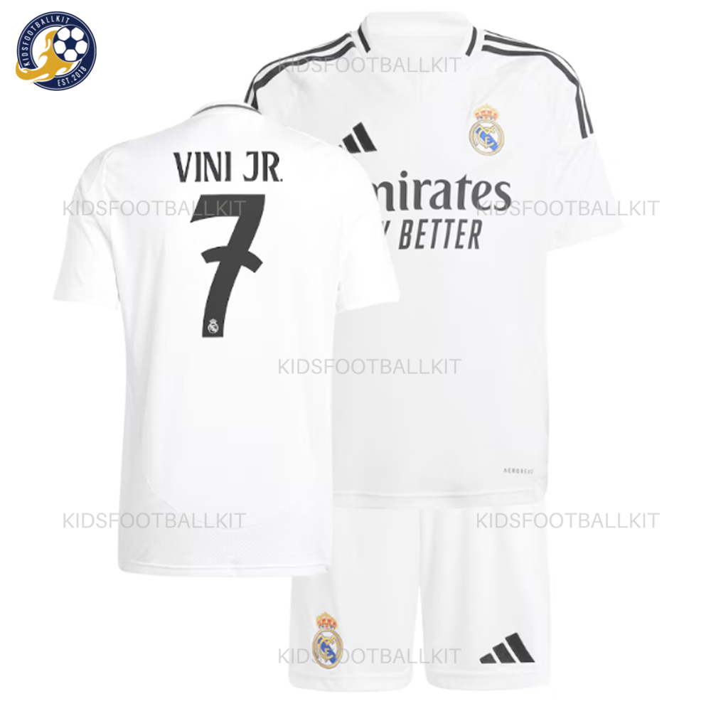 Real Madrid Home Kids Kit 2024/25 VINI JR. 7