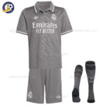 Real Madrid Third Adult Football Kit 2024/25 (With Socks)