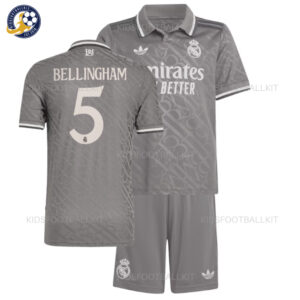 Real Madrid Third Kids Kit 2024/25 BELLINGHAM 5