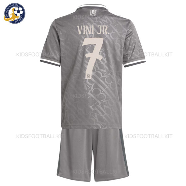 Real Madrid Third Kids Kit 2024/25 VINI JR. 7