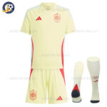 Spain Away Adult Football Kit 2024 (With Socks)