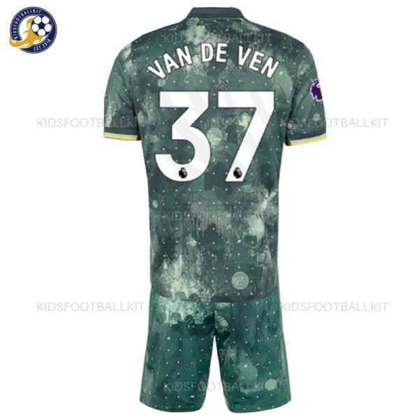 Tottenham VAN DE VEN 37 Third Kids Kit 2024/25