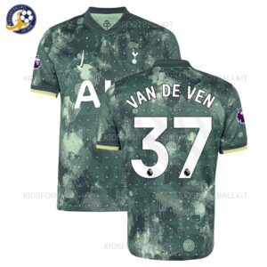 Tottenham VAN DE VEN 37 Third Men Shirt 2024/25